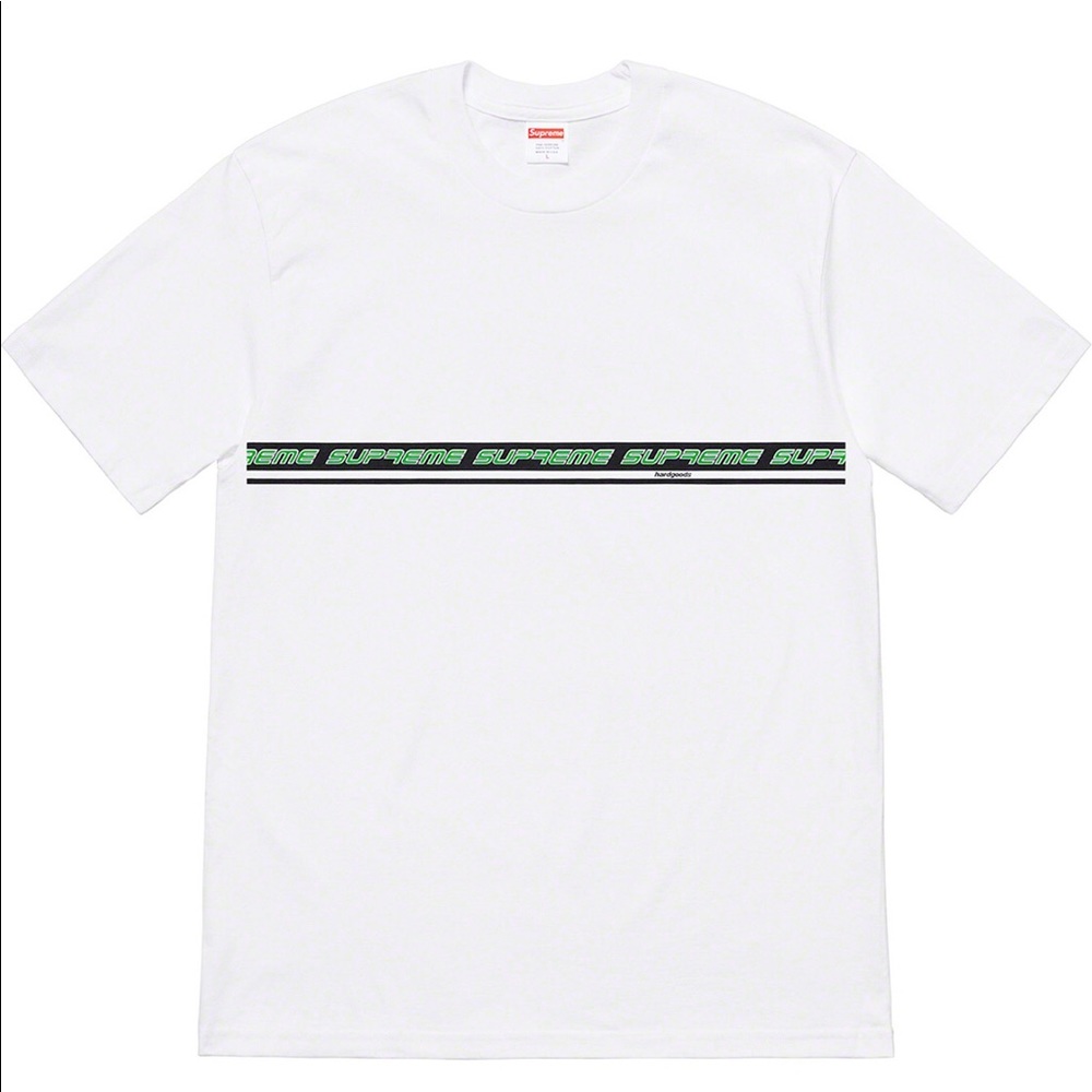 Supreme hard goods s/s tee,color : white,size : xl